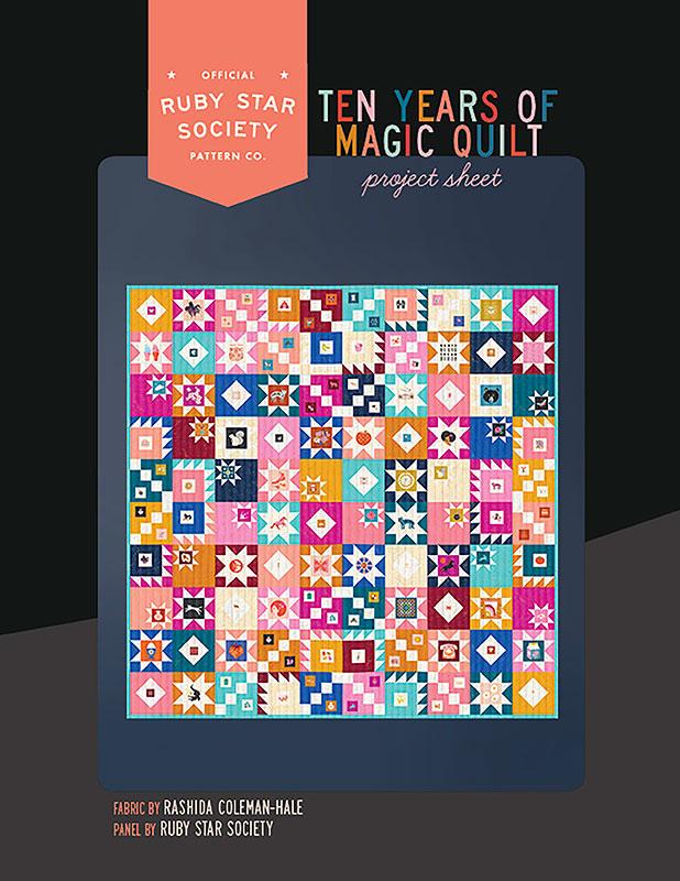 Ten Years of Magic Quilt Pattern