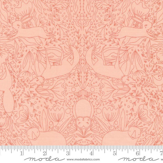 Woodland Wonder- Blush Frolic: Sold by the 1/2 Yard