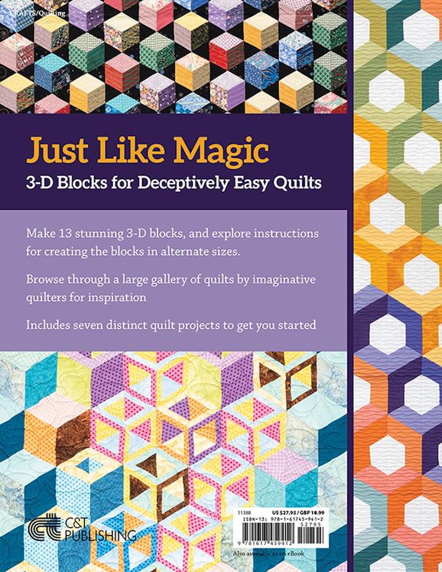 3-D Magic! Simple Blocks, Striking Quilts Book