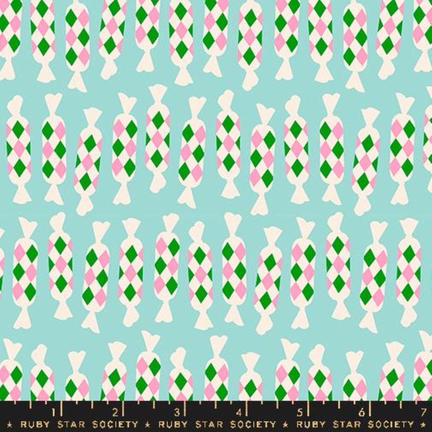 Eye Candy- Frost Diamond Candies: Sold by the 1/2 yard