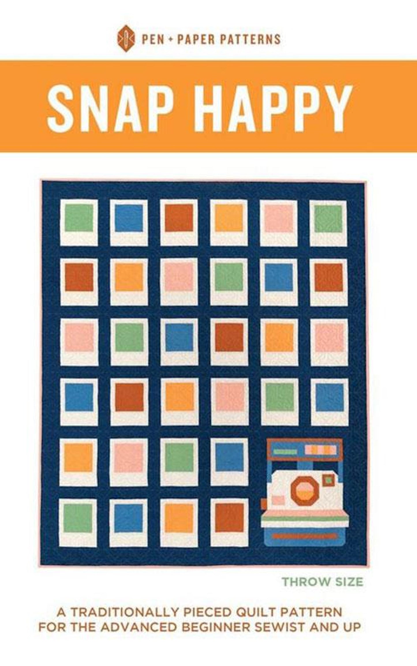 Snap Happy Quilt Pattern