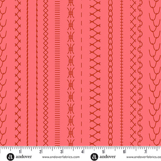 Jinny- Strawberry Craze: Sold by the 1/2 yard