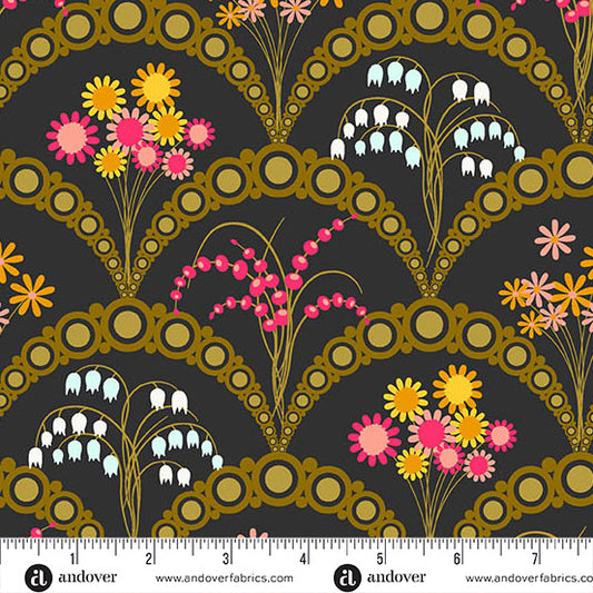 Jinny- Raven Greenvalley: Sold by the 1/2 yard