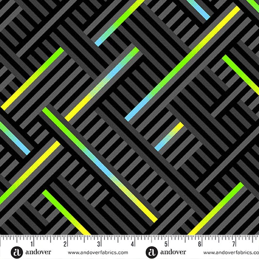 Prismatic- Cosmic Rogue Weave: Sold by the 1/2 Yard.