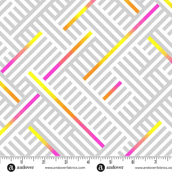 Prismatic- Flare Rogue Weave: Sold by the 1/2 Yard.