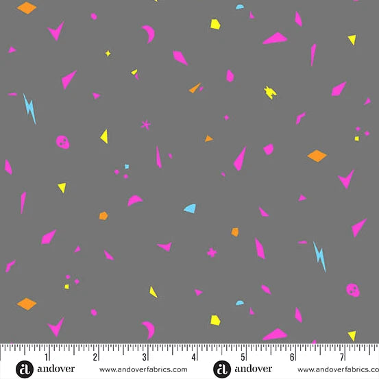 Prismatic- Neon Libsabit: Sold by the 1/2 Yard.