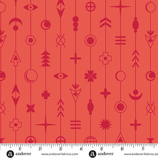 Camp Kitschy Lala- Lobster Gaze: Sold by the 1/2 yard