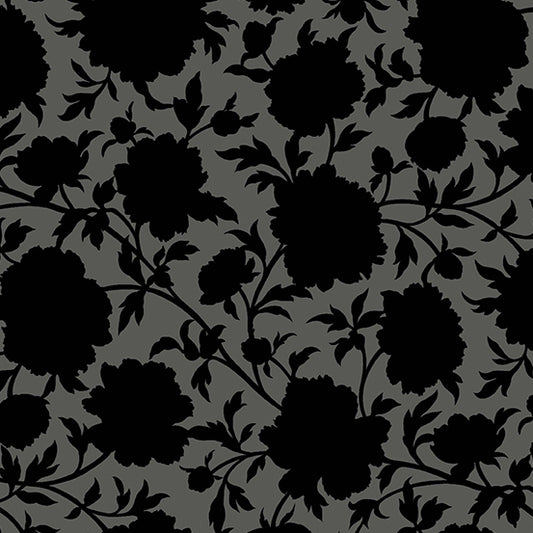 Verdigris- Ink Glenelg: Sold By The 1/2 Yard.