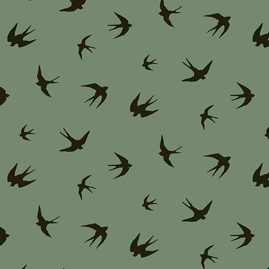 Verdigris- Patina Beaches: Sold By The 1/2 Yard.