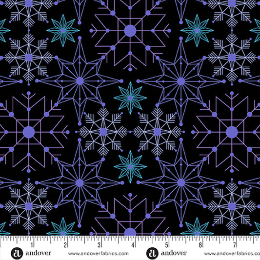 Deco Frost- Inclement Crystalize: Sold By The 1/2 Yard.