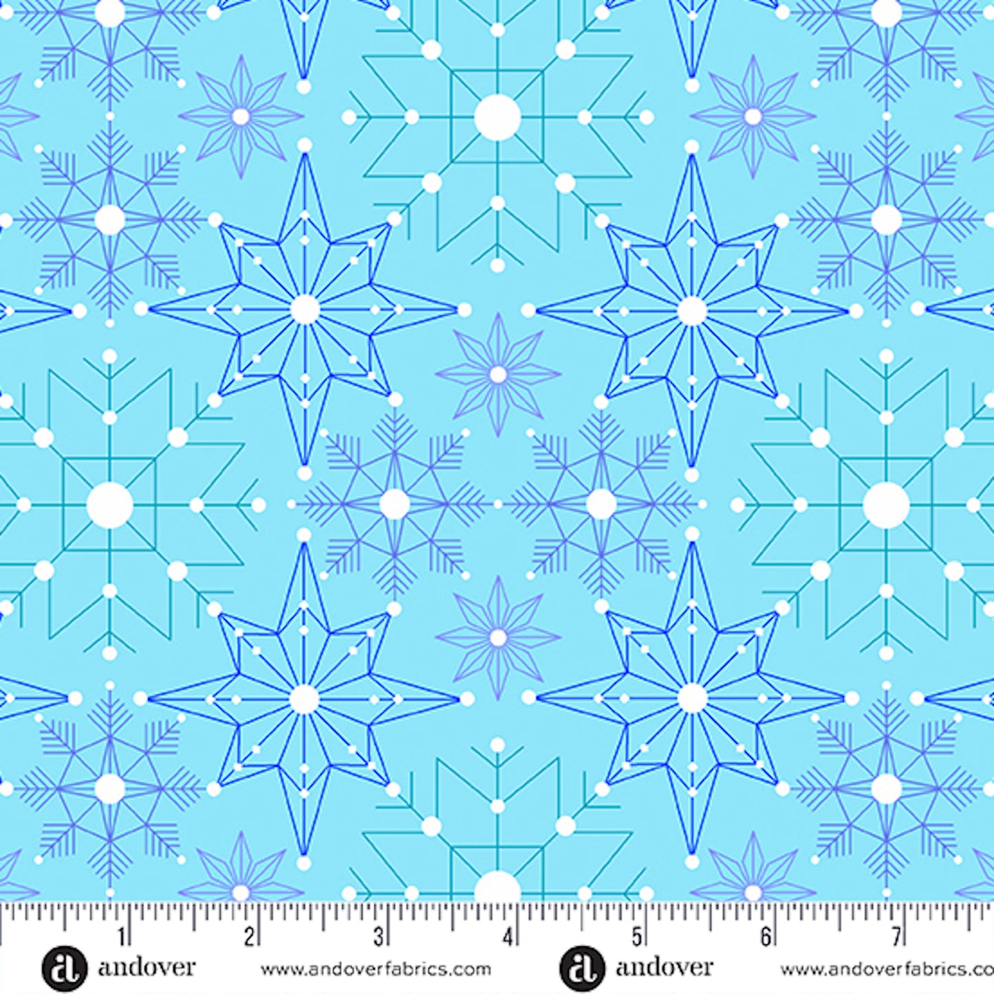 Deco Frost- Aurora Crystalize: Sold By The 1/2 Yard.