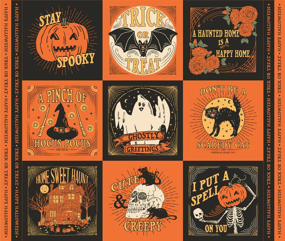 Home Sweet Haunt- Shop Assembled Fat Quarter Bundle: Choice of Bundle*