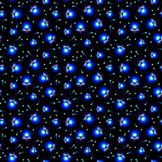 Magic Moon Garden- Black Fireflies: Glows in the Dark