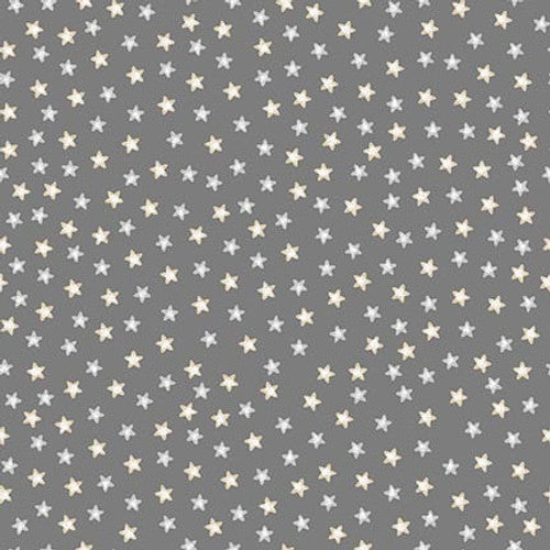 Moonlit Dreams- Granite Tossed Stars: Sold by the 1/2 yard, PREORDER