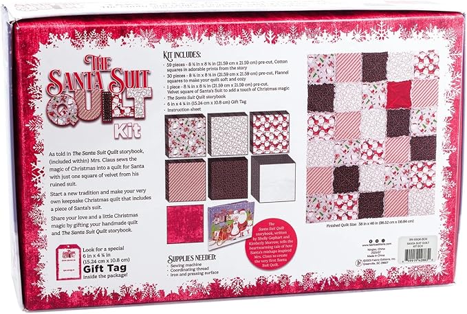 The Santa Suit Quilt Kit