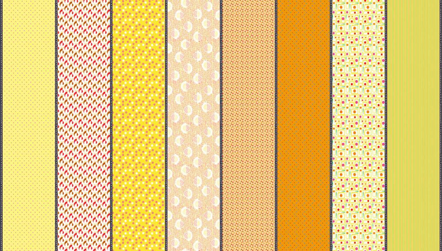 Mixed Bag of Lollies- Half Yard Bundle