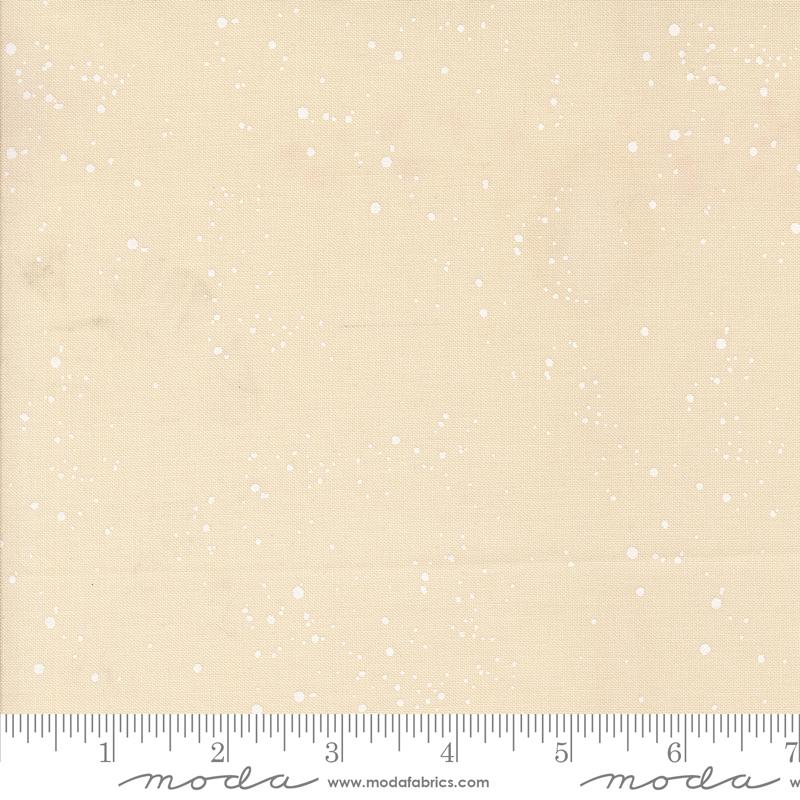 Old World Yuletide- Eggshell Speckled Sky: Sold by the 1/2 Yard