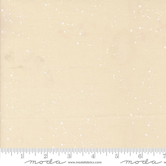 Old World Yuletide- Eggshell Speckled Sky: Sold by the 1/2 Yard