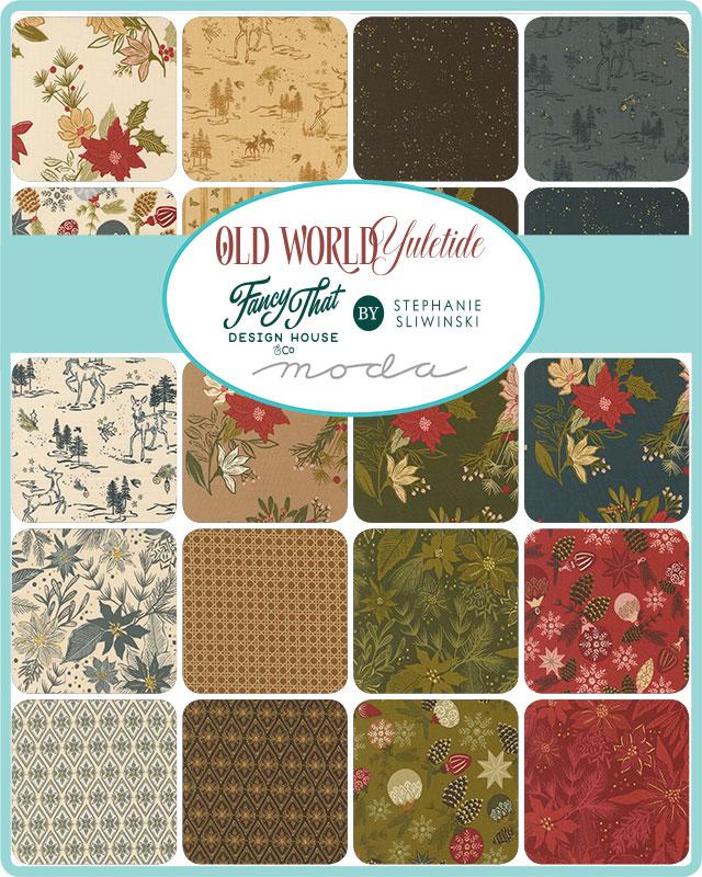 Old World Yuletide- Fat Quarter Bundle