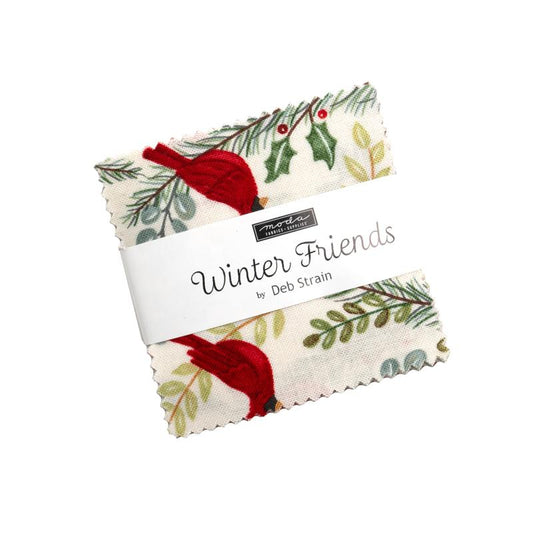 Winter Friends Mini Charm Pack- 42 PCS- Moda
