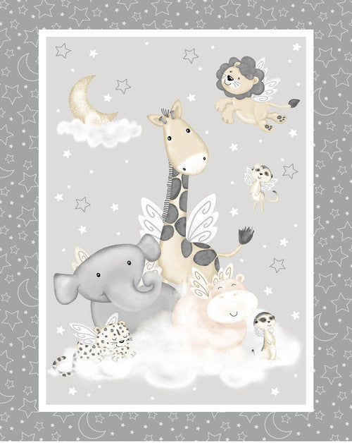 Moonlit Dreams-  Minky Panel: Sold By The Panel, PREORDER