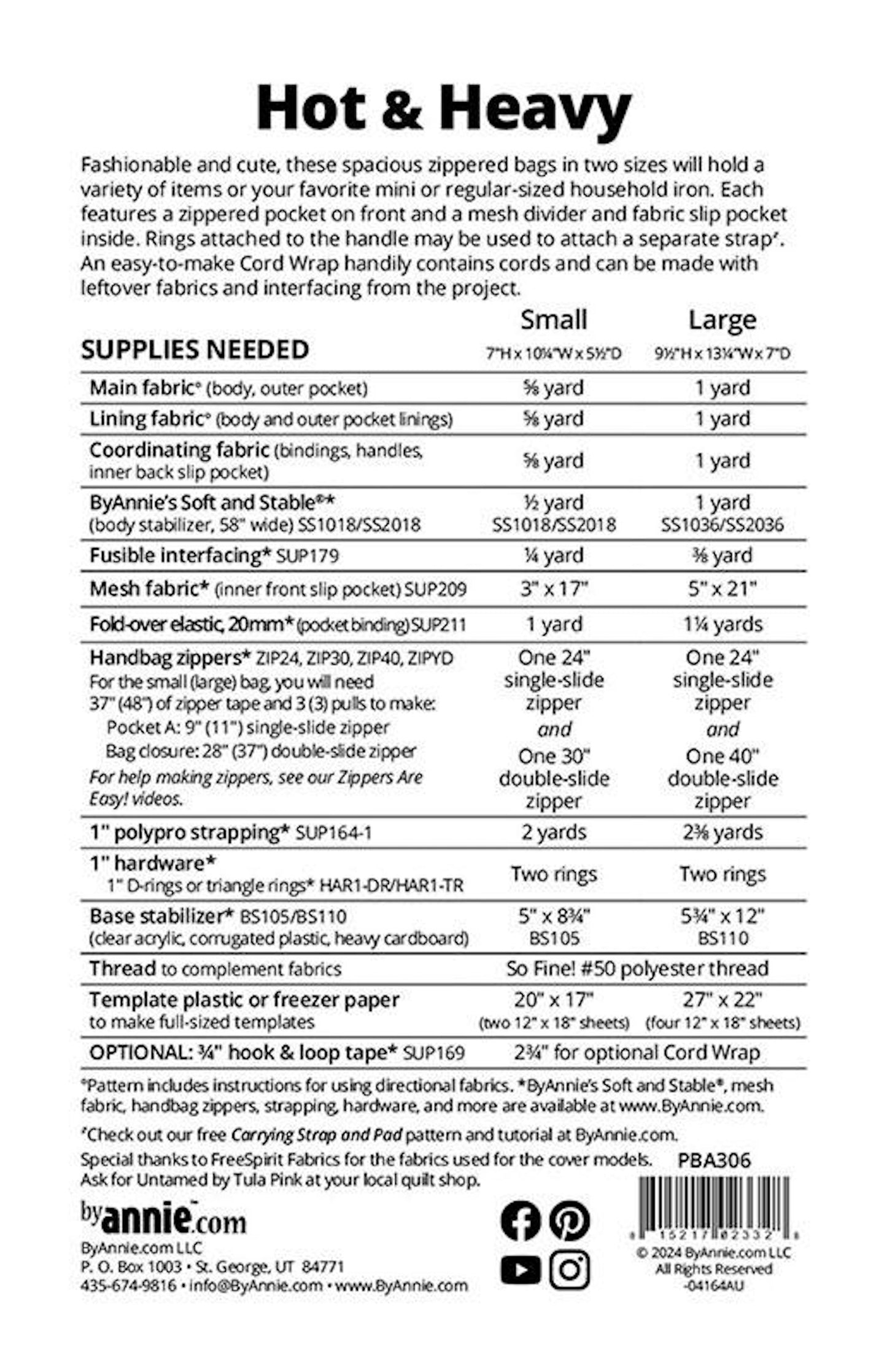 Hot & Heavy Carrier Pattern