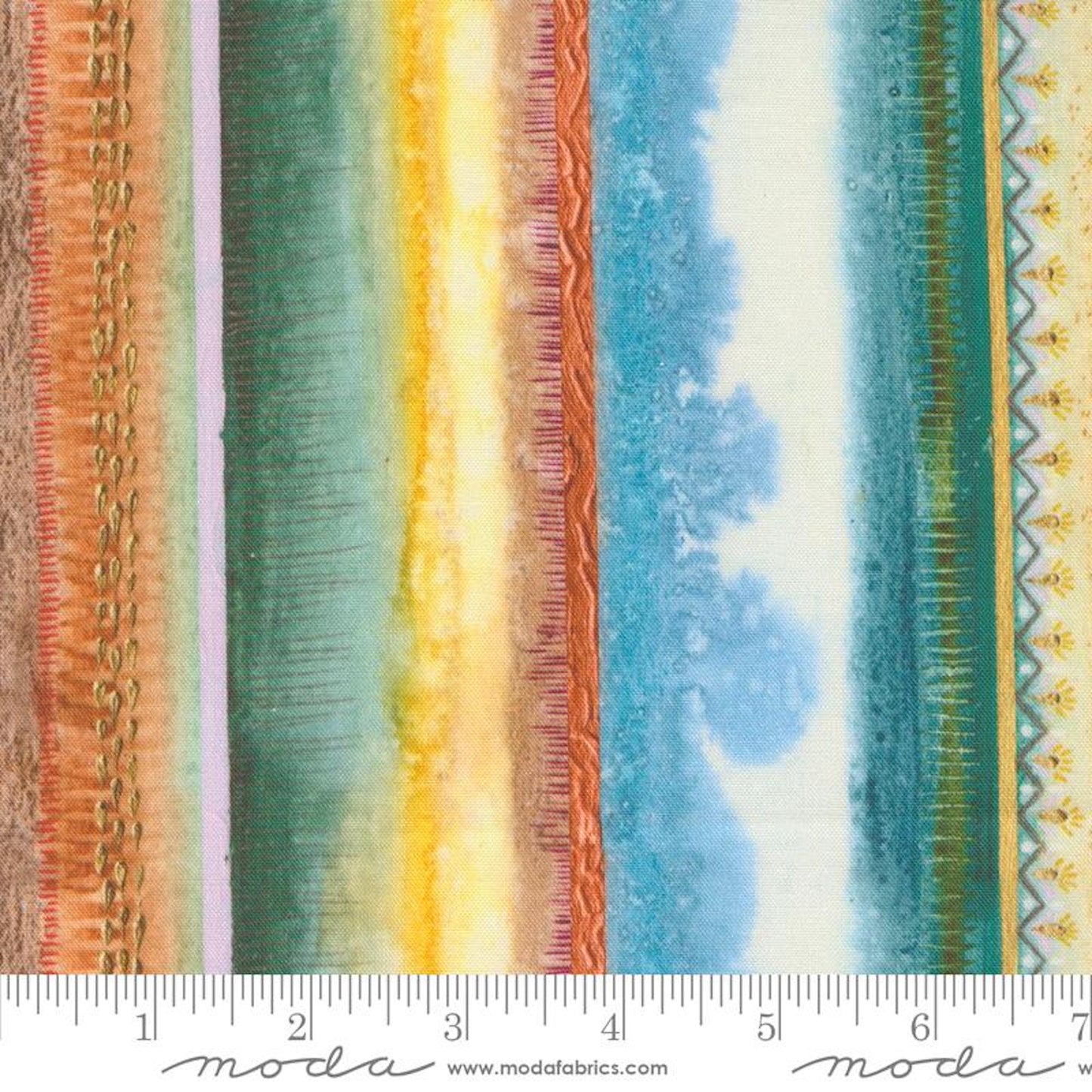 Wanderlust- Horizon Down the Line: Sold By The 1/2 Yard.