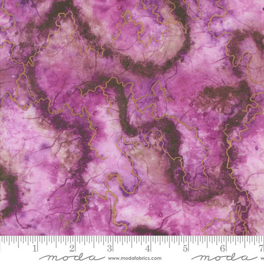 Wanderlust- Amethyst Off the Trail: Sold By The 1/2 Yard.