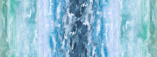 Wanderlust- Sky Catch My Drift: Sold By The 1/2 Yard.