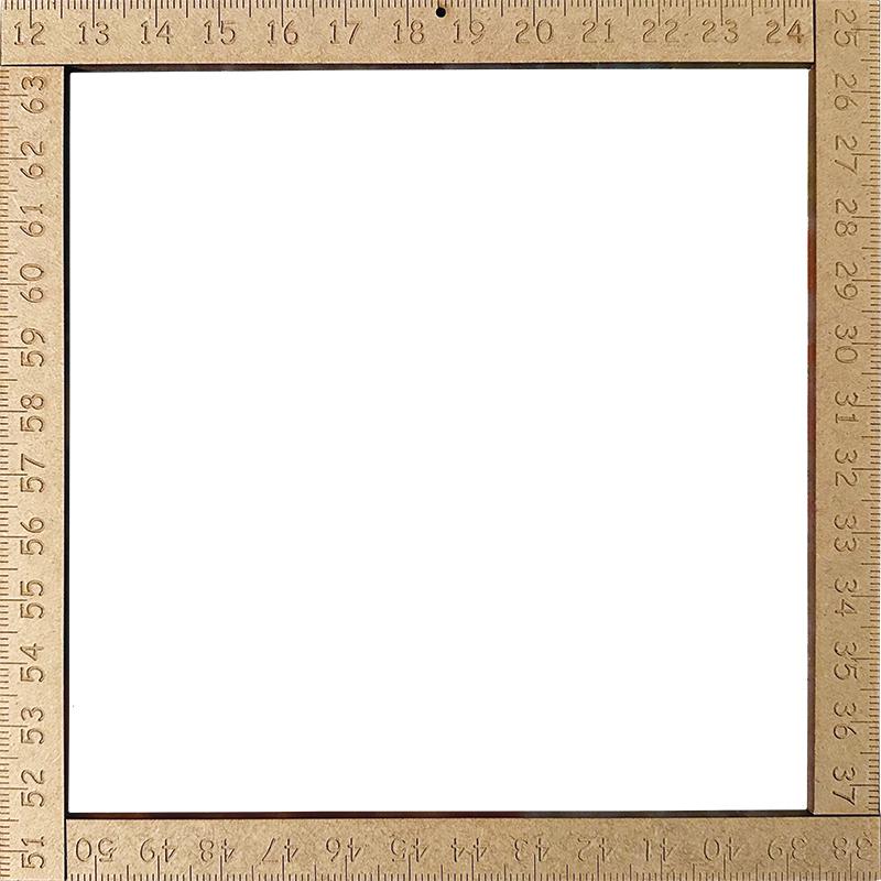 Little Wood Box Ruler Frame