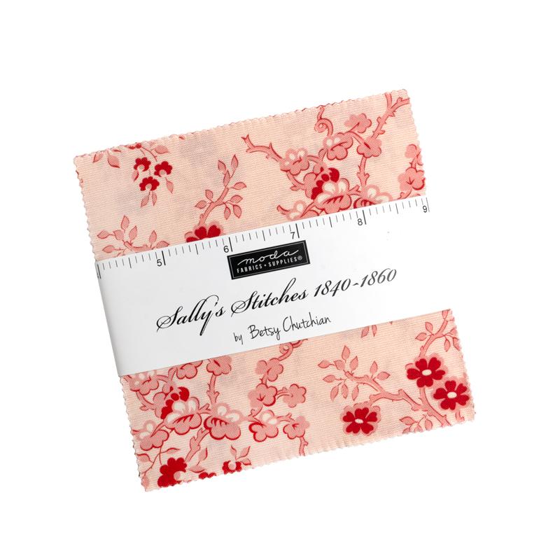 Sallys Stitches Charm Pack- 42 PCS- Moda