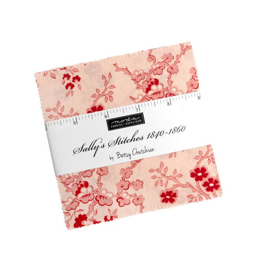 Sallys Stitches Charm Pack- 42 PCS- Moda