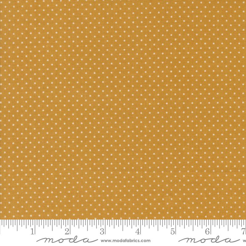 Sun Drenched- Golden Farmhouse Dot: Sold By The 1/2 Yard