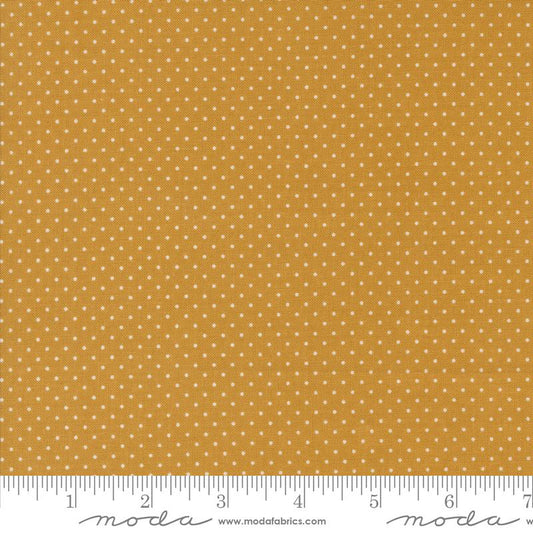 Sun Drenched- Golden Farmhouse Dot: Sold By The 1/2 Yard