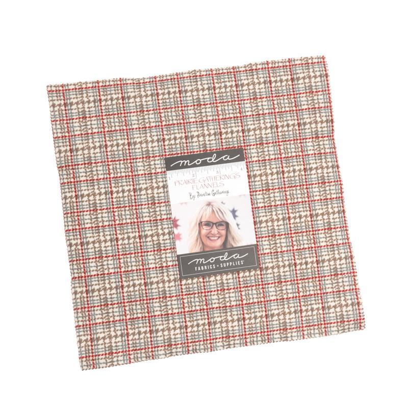 Prairie Gather Flannel- Layer Cake; 42pc