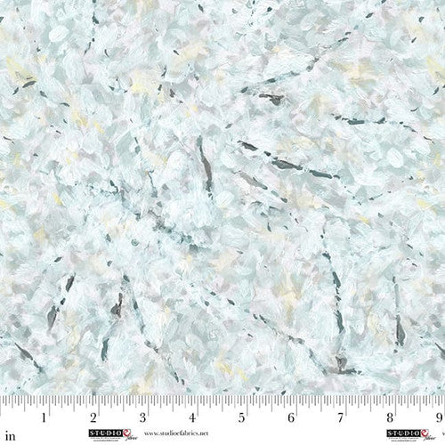 Hazy Shade of Winter- Ice, Ice Branches: Sold By The 1/2 Yard