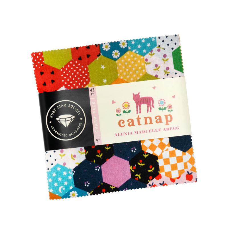 Catnap Charm Pack- 42 PCS- Ruby Star Society