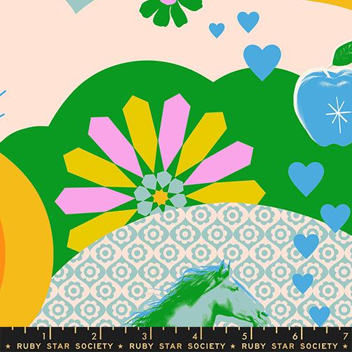 Best Day Ever- Verdant Main: Sold by the 1/2 Yard