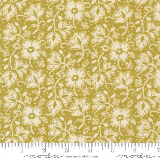 Parlor- Pesto Soul Shine: Sold By The 1/2 Yard