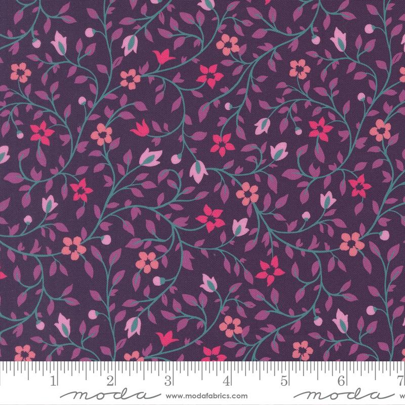 Parlor- Plum Serenity: Sold By The 1/2 Yard