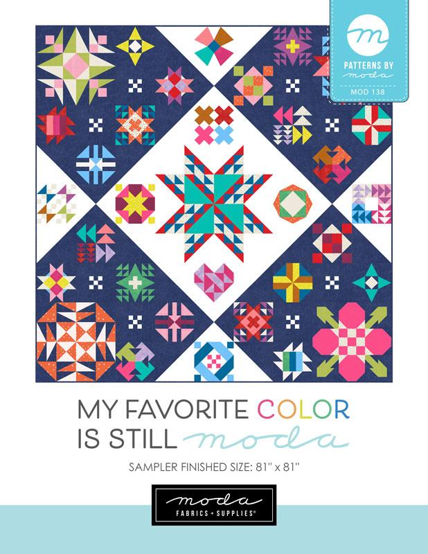 My Favorite Color is STILL Moda Sampler Pattern Booklet