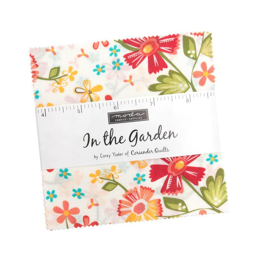 In the Garden Charm Pack- 42 PCS