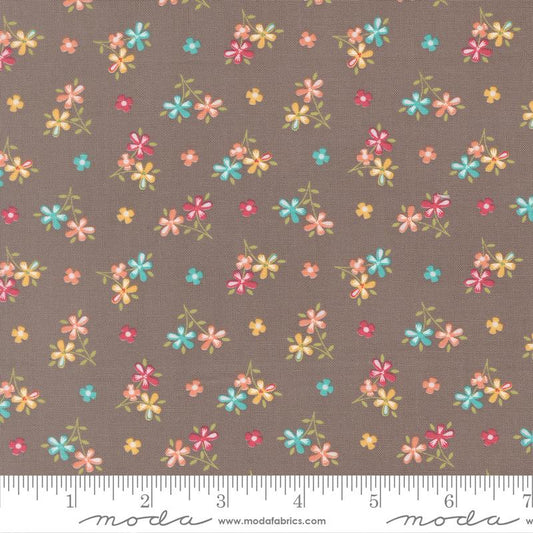 In the Garden- Slate Love Me: Sold By The 1/2 Yard