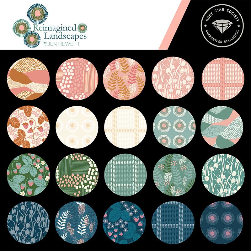 Reimagined Landscapes Charm Pack- 42 PCS