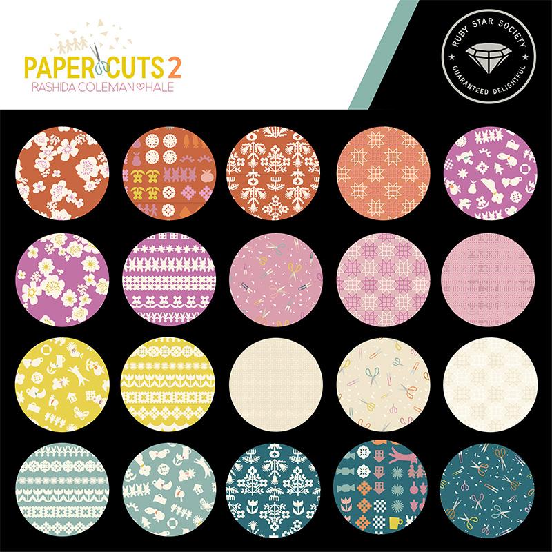 Paper Cuts 2 Charm Pack- 42 PCS