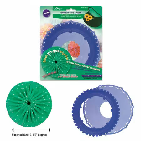 Clover Quick Flower Yo-Yo Maker: Jumbo
