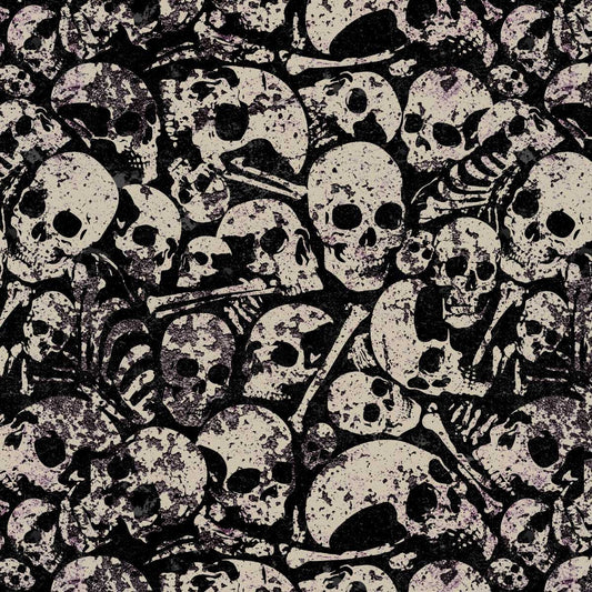 Scary Spice- Mist Dem Bones: Sold by the 1/2 yard