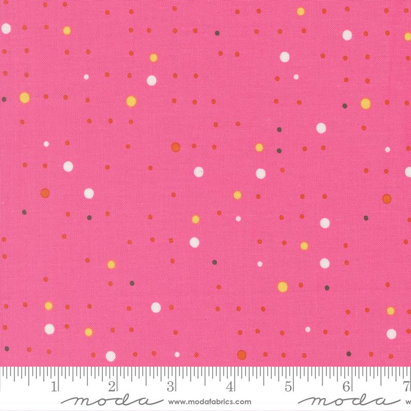 Balisong- Hibiscus Dapple Dot: Sold by the 1/2 yard