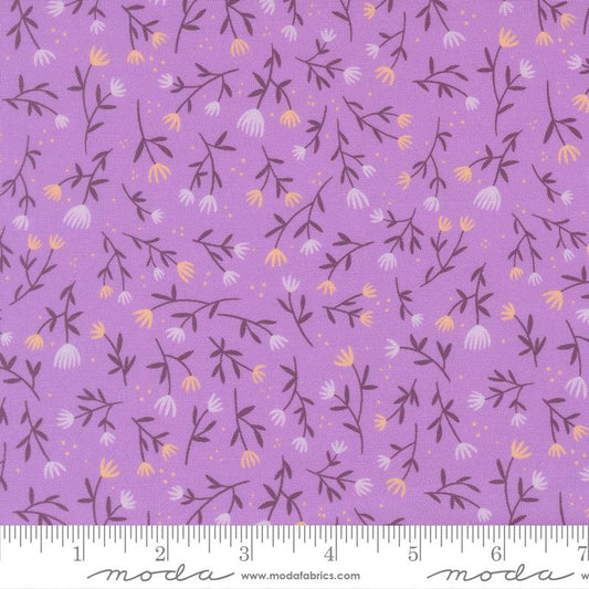 Floral Fondant- Lilac Pastel Ditsy: Sold by the 1/2 yard