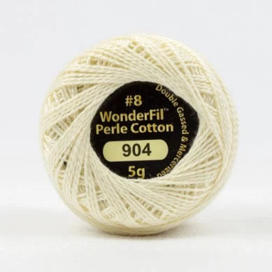 Wonderfil Eleganza Perle Cotton Thread- Cat's Cream